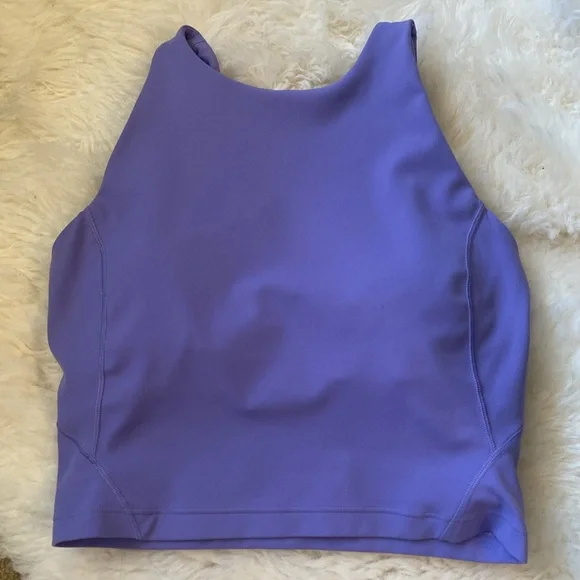 Lululemon Align High-Neck Tank Top Lavender 4 - Picture 3 of 6